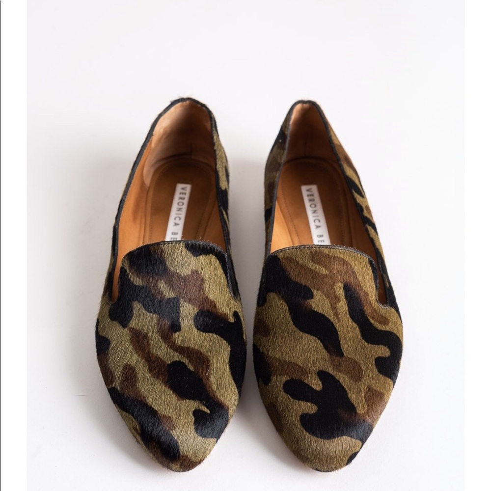 Veronica Beard Camo Loafer